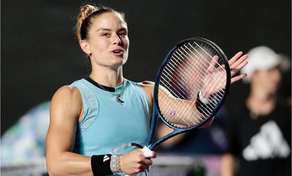 Maria Sakkari llega a la final del Guadalajara Open aplastó a Caroline Garcia