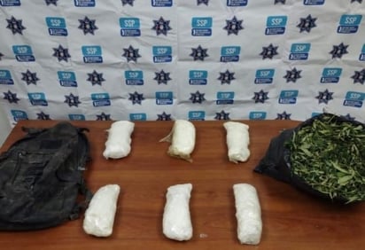 Aseguran 5 kilos de droga cerca del Río Bravo en el ejido El Centinela