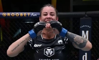 La mexicana Monserrat Rendón debuta con victoria en la UFC