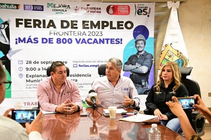 Más de mil vacantes estarán disponibles en la feria del empleo en Frontera