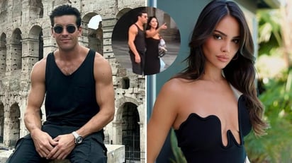 Captan a Eiza González con Mario Casas en Roma; ¿nuevo romance?