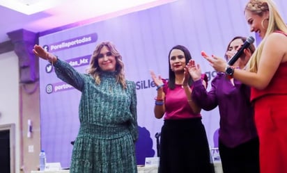 Maki Ortiz asume la coordinación estatal del Movimiento Por ella Por Todas para impulsar la candidatura de Claudia Sheinbaum