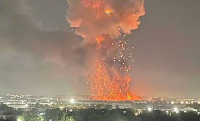 VIDEO: Fuerte explosión en inmediaciones de aeropuerto en Uzbekistán