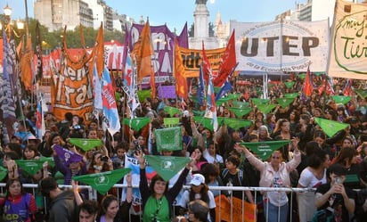 Así fueron las movilizaciones masivas en Latinoamérica por el aborto legal