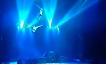 VIDEO: En Brasil 2 trapecistas argentinos caen desde 5 metros de altura en show de circo