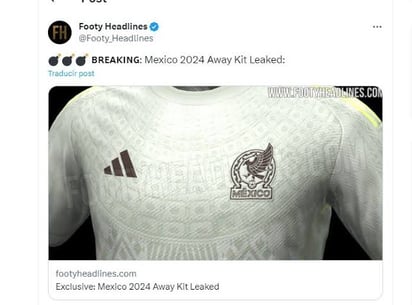 Se filtra la nueva camiseta de visitante para 2024 del Tricolor