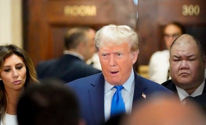 Trump se presenta ante el tribunal de Nueva York para un juicio por fraude civil