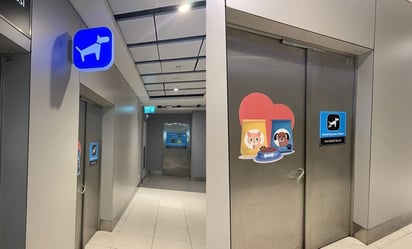 Conoce el baño de perritos del aeropuerto de Estambul