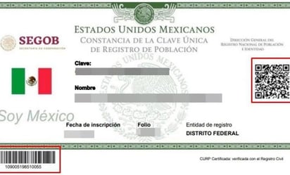 Pleno del Senado votará hoy nueva Ley de Población que crea CURP con fotografía