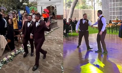 ¡Viva el amor! Familia sorprende a pareja LGBT+ en su boda y conmueve en TikTok