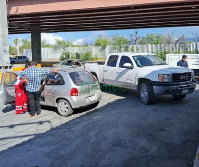 Choque por alcance deja a madre e hija lesionadas