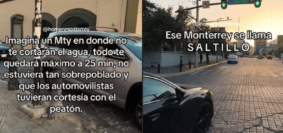 'Han de ser de otro Saltillo': Regios idealiza la ciudad por mostrar 'cortesía con los peatones' y llueven críticas