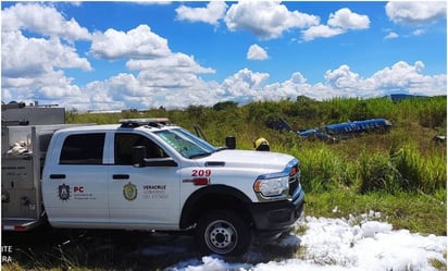 Se despista aeronave con 7 pasajeros abordo en Xalapa, Veracruz