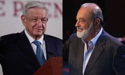 AMLO y Carlos Slim se reúnen en Palacio Nacional