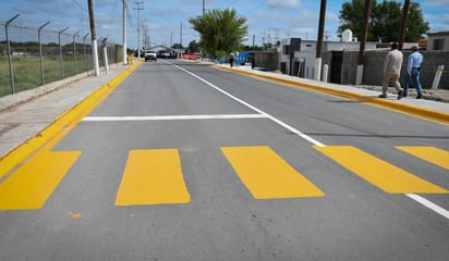 Entregan obra de pavimentación en el bordo norte