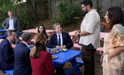 Blinken hace parada para comer tacos en Texas antes de viajar a México