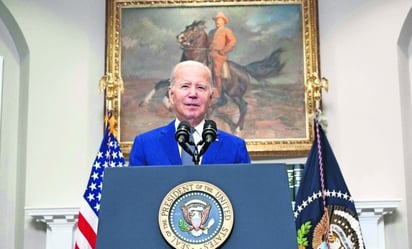 No intenten aprovechar la situación y atacar a Israel, advierte Biden tras ataques de Hamas