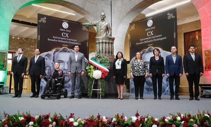 Realiza Senado ceremonia luctuosa de Don Belisario Domínguez