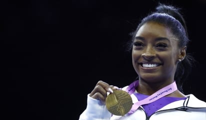 Simone Biles conquistó su título mundial 22 en el Campeonato Mundial de Gimnasia Artística