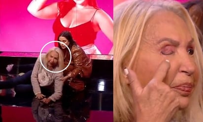 VIDEO: Laura Bozzo vive bochornoso momento en programa por culpa de su maquillaje: 
