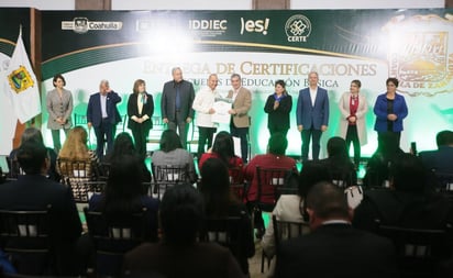 Coahuila tiene los mejores indicadores por sus maestros 