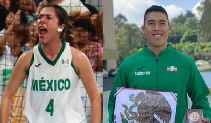 Karina Esquer y Carlos Sansores, ¿quienes son los abanderados mexicanos en Panamericanos?