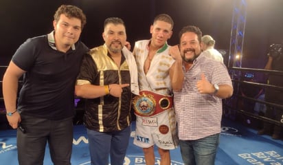 ¡Nuevo campeón! Jorge García conquistó el cetro intercontinental superwelter de la OMB