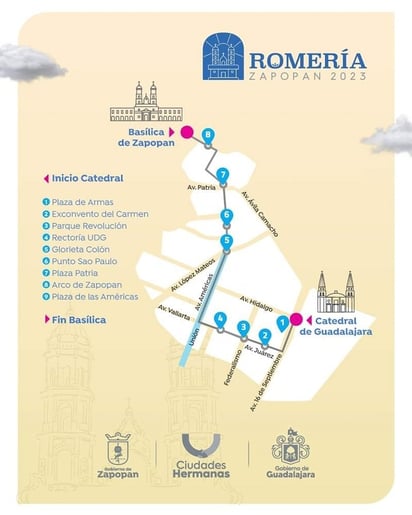 Romería de Zapopan 2023: ¿cuándo se realiza?, ¿cuál es la ruta?, ¿a qué hora?, ¿habrá ley seca?