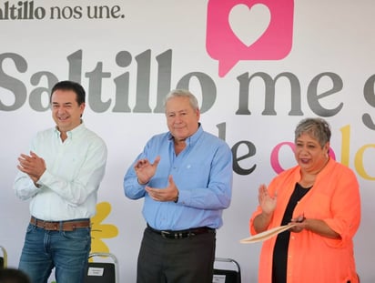 Alcalde arranca 'Saltillo me gusta de colores'