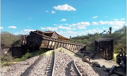 Descarrila tren de Canadian Pacific Kansas City con químicos tóxicos en SLP