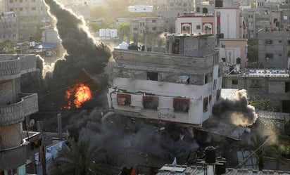 Van mil 400 muertos israelíes y mil 800 en Gaza por guerra contra Hamas