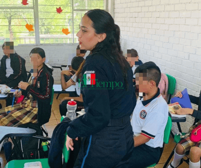 Operativo mochila en secundaria Carlos Espinoza 