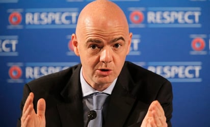 Gianni Infantino realiza llamado a la paz a las federaciones de Israel y Palestina