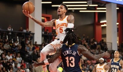 ¡Siguen sin levantar! Los Pelicans volvieron a caer, está vez ante los Hawks