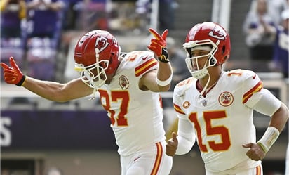 Mahomes y Kelce invertirán, junto a otros deportistas, en una escudería de F1