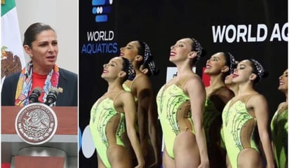 ¿Ana Guevara miente? El equipo de natación artística no tiene adeudos con Conade