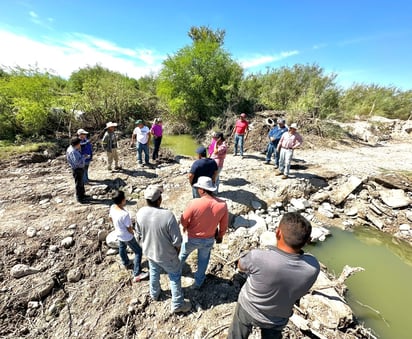 Municipio realiza revisiones en  los ejidos tras las lluvias