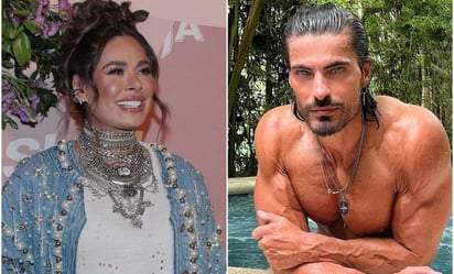 Galilea Montijo asiste a evento con su novio Isaac Moreno, un modelo 9 años menor que ella: 
