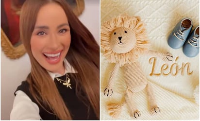 Cynthia Rodríguez presume lo mucho que ha crecido su hijo León