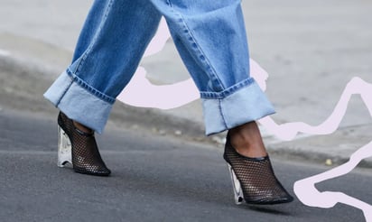 Descubre como estilizar los zapatos de malla: La tendencia que está conquistando el mundo del street style son estos originales zapatos