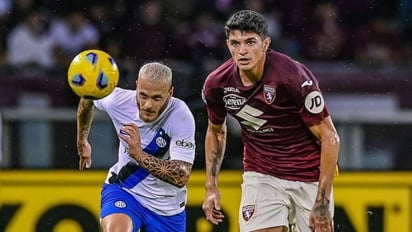 ¡Gusta, ganan y golean! Inter de Milán vence al Torino en la serie A