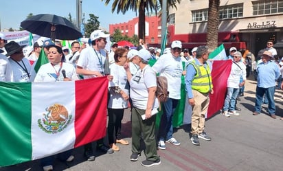 Trabajadores del Poder Judicial marchan contra desaparición de 13 fideicomisos