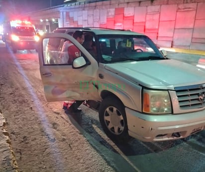 Violación de señal de alto causa accidente vial en la colonia Obrera