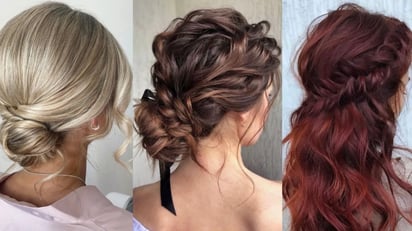 Elegantes peinados que te haran lucir deslumbrante en tus eventos: Con estos peinados te verás sofisticada sin importar tu largo de cabello