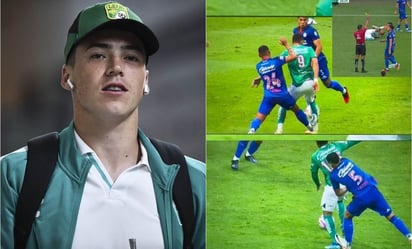 Federico Viñas explota contra el arbitraje en el Cruz Azul vs León