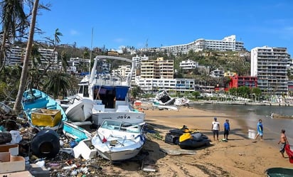 Huracán 'Otis': Hay 36 personas no localizadas en Guerrero