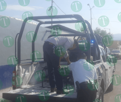 Ni el 'charolazo' salvó del bote a un empleado de Protección Civil