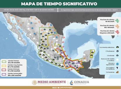 Sistema Meteorológico Nacional informa que se llegará hasta 0 grados en este frente frío 