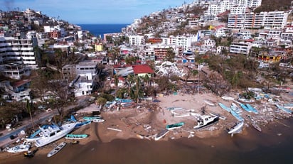 Ascienden a 45 los fallecidos en Guerrero por el paso de Otis; 47 están desaparecidos