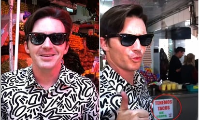 Drake Bell muestra sus taquerías favoritas en México; una está en el mercado Tlalpan: 
